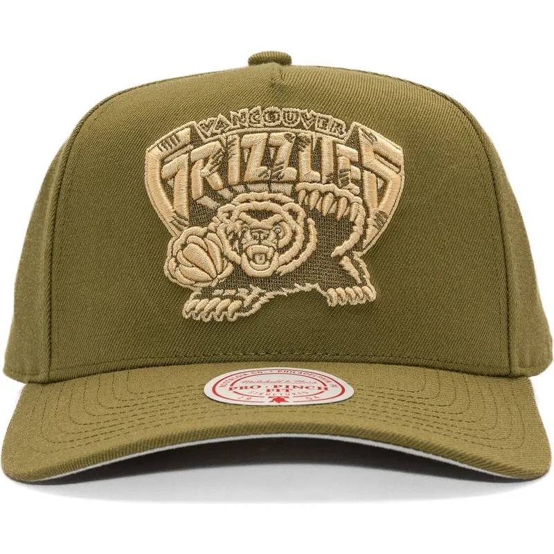 cap-izliekta-green-snapback-fashion-basic-pro-no-vancouver-grizzlies-nba-no-mitchell-ness