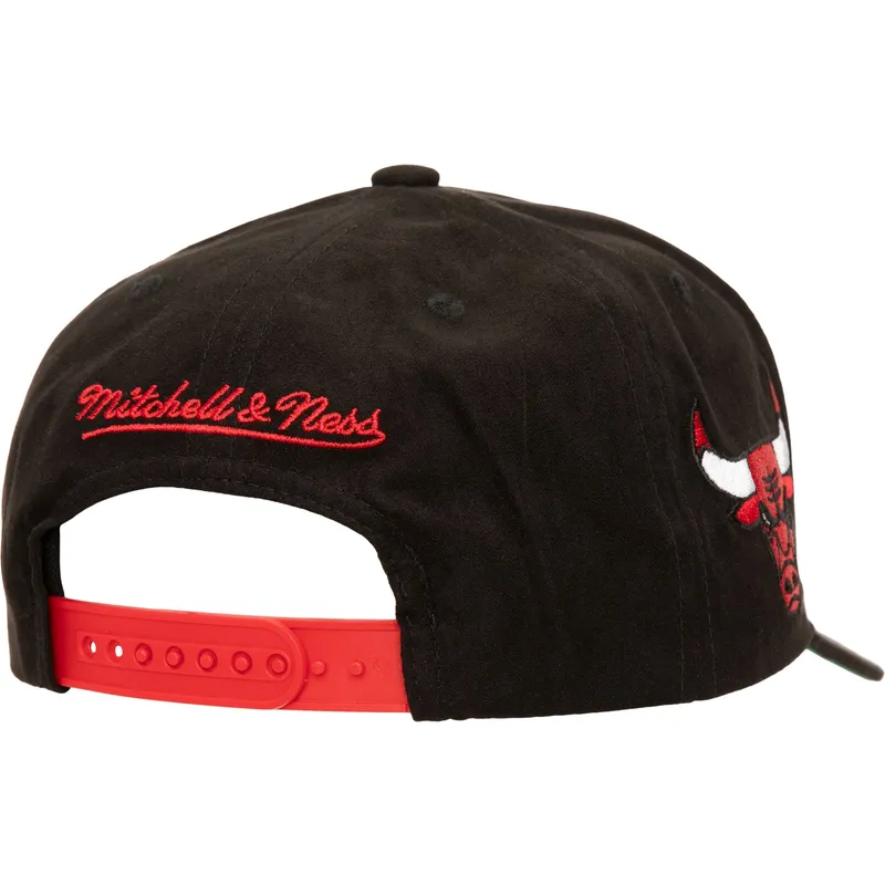 svart-bojd-keps-snapback-shady-suede-pro-fran-chicago-bulls-nba-av-mitchell-ness