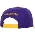 cepur-izliekta-violets-snapback-team-script-20-pro-no-los-angeles-lakers-nba-no-mitchell-ness
