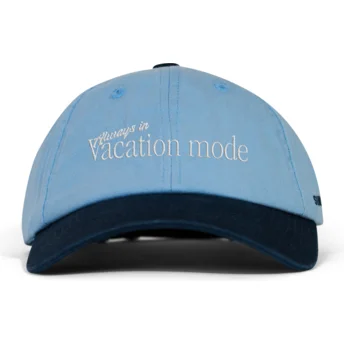 Blaue und marineblaue verstellbare Curved Cap Vacation Mode von Pica Pica