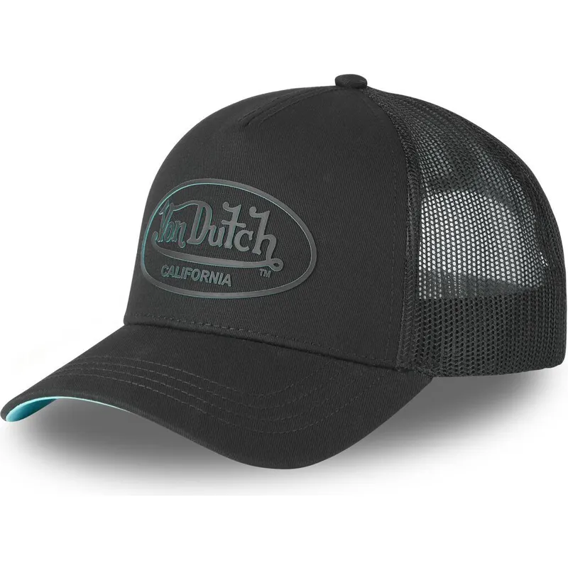 casquette-trucker-noire-log19-von-dutch