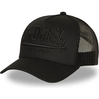 Cepur izliekta truckeris melns snapback EMB03 no Von Dutch