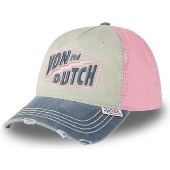 Cepur izliekta daudzkrāsains regulējama lente RETRO11 no Von Dutch