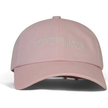 Gorra curva rosa ajustable Heartbreaker de Pica Pica