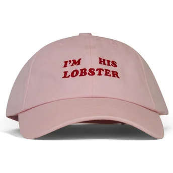 Cepur izliekta rozā regulējama lente I'm His Lobster no Pica Pica