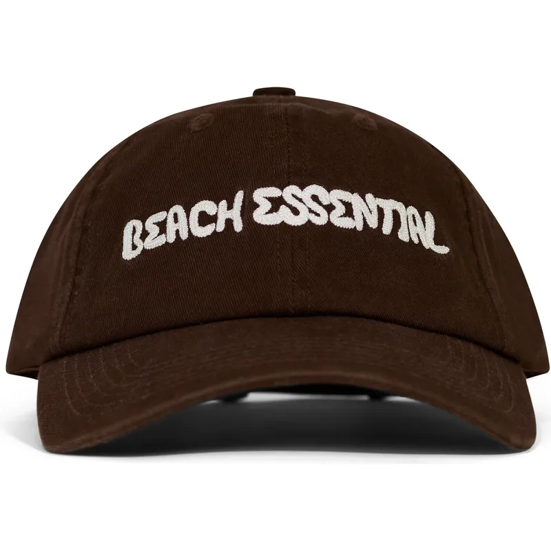 brazowa-regulowana-czapka-z-daszkiem-beach-essential-od-pica-pica