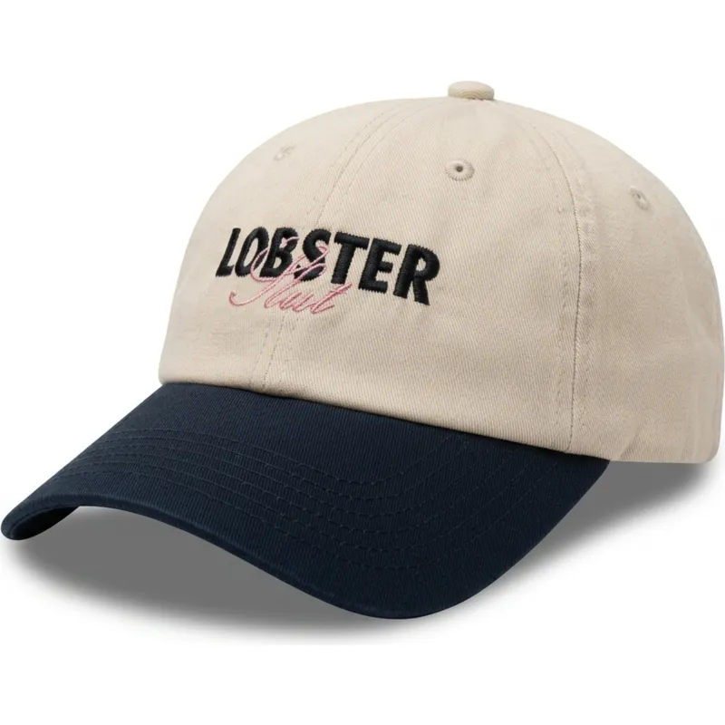 cap-izliekta-beige-navy-adjustable-strap-no-pica-pica
