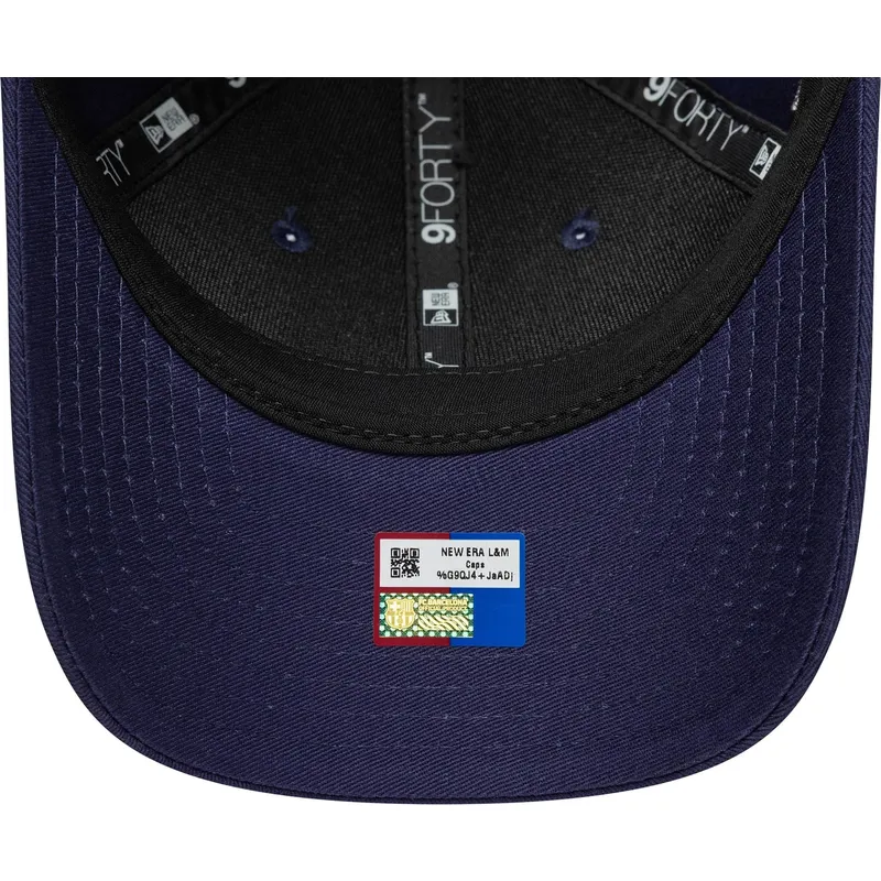 cap-izliekta-navy-blue-snapback-berniem-9forty-m-crown-graphic-no-fc-barcelona-laliga-no-new-era