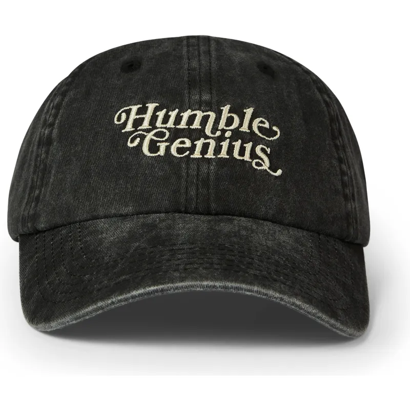 cepur-izliekta-melns-regulejams-humble-genius-washed-no-pica-pica