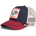 cepur-izliekta-tumsi-zils-snapback-all-american-rooster-the-farm-no-goorin-bros