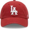 czerwona-regulowana-czapka-z-zakrzywionym-daszkiem-archive-los-angeles-dodgers-mlb-od-american-needle
