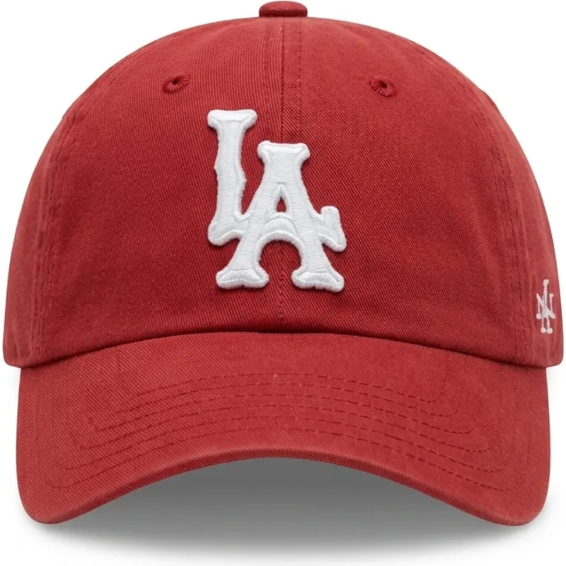 czerwona-regulowana-czapka-z-zakrzywionym-daszkiem-archive-los-angeles-dodgers-mlb-od-american-needle