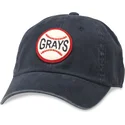 cap-izliekta-black-adjustable-strap-archive-no-homestead-grays-mlb-no-american-needle