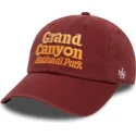 cap-izliekta-red-adjustable-strap-no-american-needle