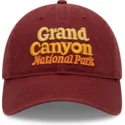 cap-izliekta-red-adjustable-strap-no-american-needle