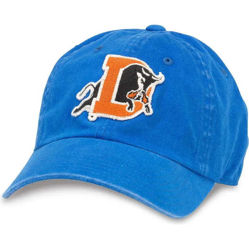 cap-izliekta-blue-adjustable-strap-archive-no-durham-bulls-milb-no-american-needle