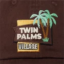brazowa-regulowana-czapka-z-zakrzywionym-daszkiem-twin-palms-village-ballpark-od-american-needle
