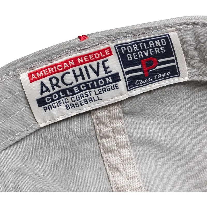 cap-izliekta-gray-adjustable-strap-archive-no-portland-beavers-milb-no-american-needle cap-izliekta-gray-adjustable-strap-archive-no-portland-beavers-milb-no-american-needle