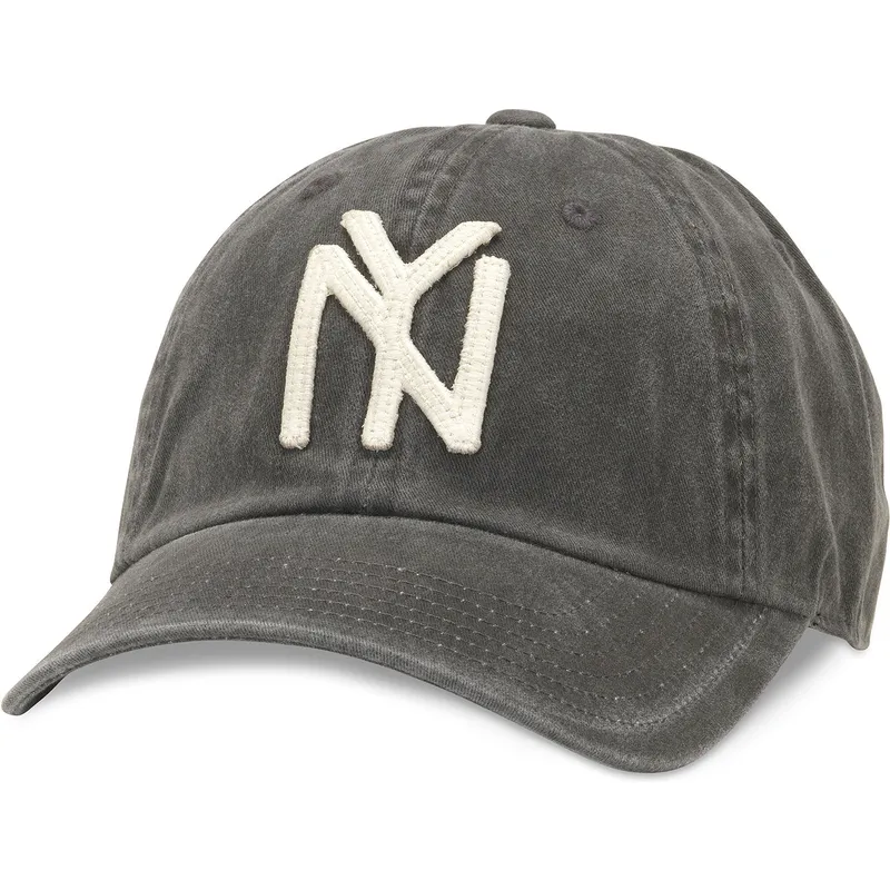 cap-izliekta-black-adjustable-strap-archive-no-new-york-black-yankees-mlb-no-american-needle