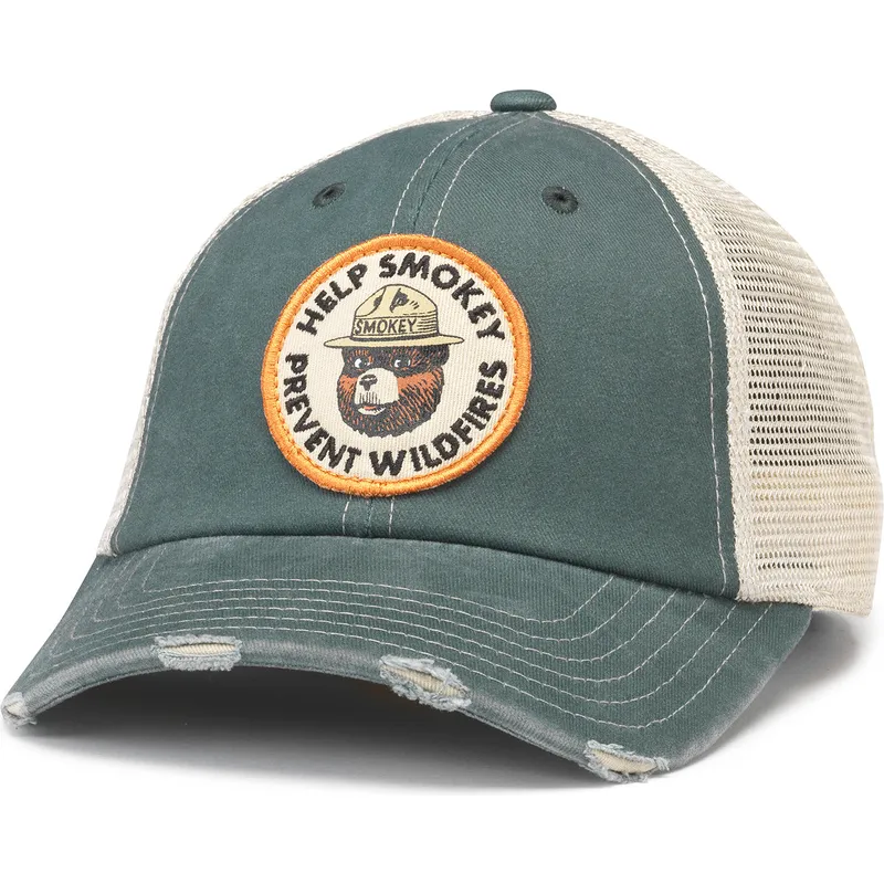 czapka-trucker-zielona-orville-smokey-bear-american-needle
