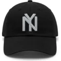 cap-izliekta-black-adjustable-strap-ballpark-no-new-york-black-yankees-mlb-no-american-needle