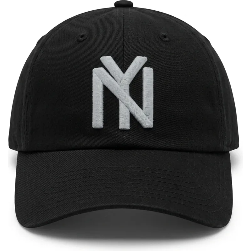 cepur-izliekta-melns-regulejama-lente-ballpark-no-new-york-black-yankees-mlb-no-american-needle