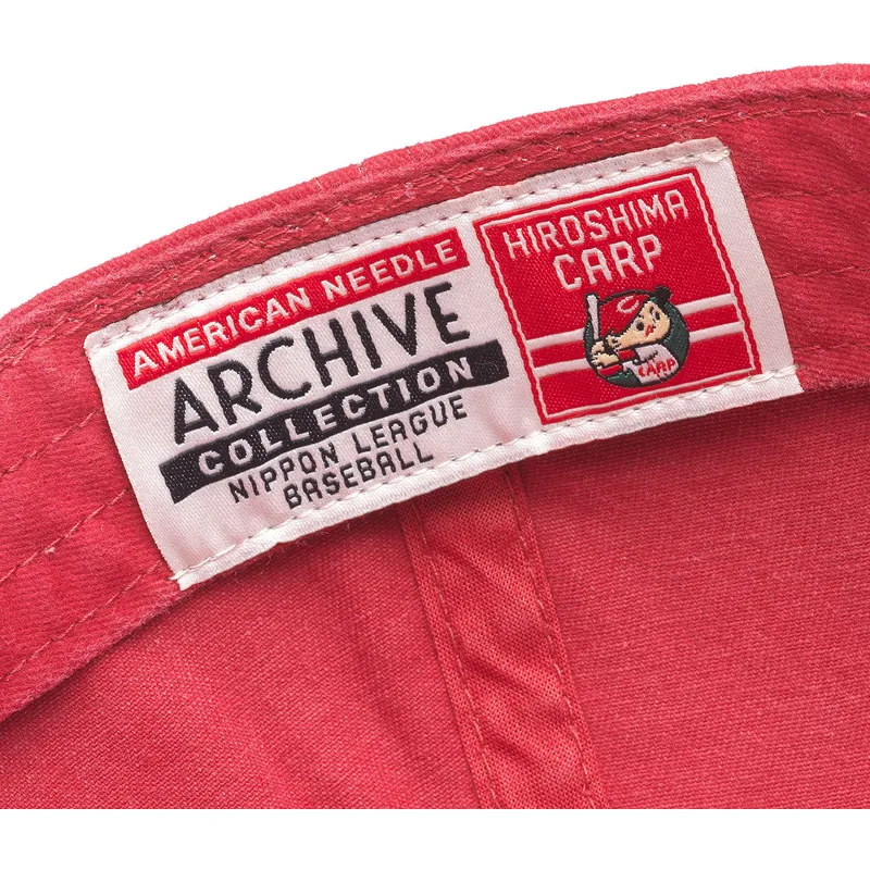 czerwona-regulowana-czapka-z-daszkiem-archive-hiroshima-toyo-carp-od-american-needle