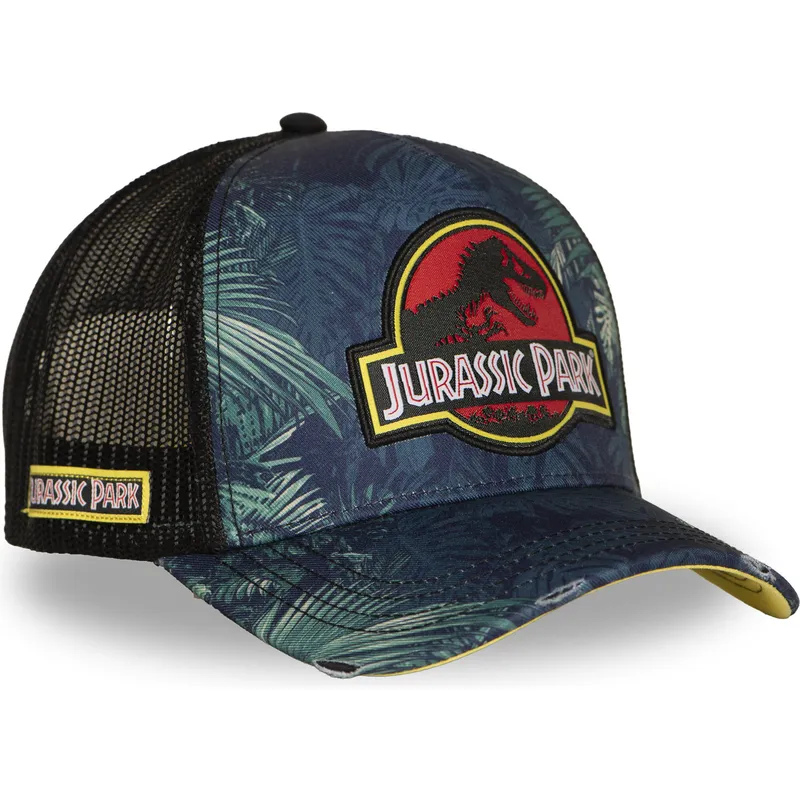 cepur-izliekta-truckeris-tumsi-zils-snapback-jurb-jurassic-park-no-capslab