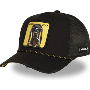 Trucker-Cap schwarz Doggy Style HIP DOGGYB von Capslab