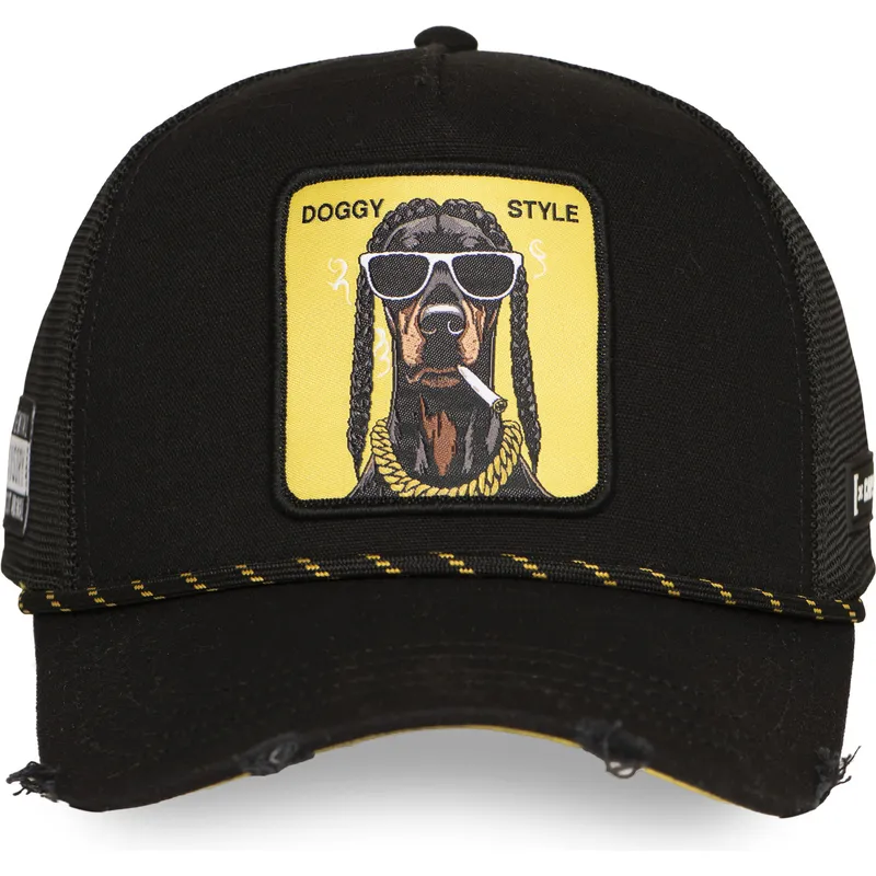 capslab-doggy-style-hip-doggyb-black-trucker-hat