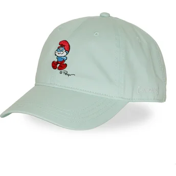 Cepur izliekta zaļš regulējama lente SMU2 PAPB Tēvs Smurfs Zīlīši no Capslab
