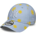 cepur-izliekta-zils-regulejams-berniem-9forty-summer-all-over-print-no-new-york-yankees-mlb-no-new-era