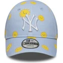 cepur-izliekta-zils-regulejams-berniem-9forty-summer-all-over-print-no-new-york-yankees-mlb-no-new-era