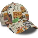 cepur-izliekta-daudzkrasains-regulejams-berniem-9forty-location-all-over-print-no-new-era