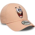 cap-izliekta-pink-adjustable-strap-berniem-9forty-face-no-patricio-estrella-bob-esponja-no-new-era