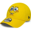 cap-izliekta-yellow-adjustable-strap-berniem-9forty-face-no-bob-esponja-no-new-era