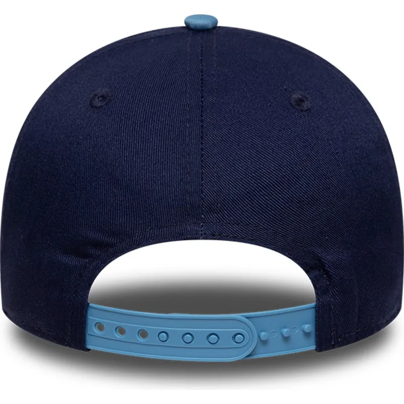 casquette-courbee-bleue-snapback-pour-enfant-9forty-bob-l-eponge-new-era