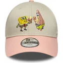 cap-izliekta-multicolor-snapback-berniem-9forty-no-bob-esponja-y-patricio-estrella-no-new-era