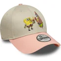 cap-izliekta-multicolor-snapback-berniem-9forty-no-bob-esponja-y-patricio-estrella-no-new-era