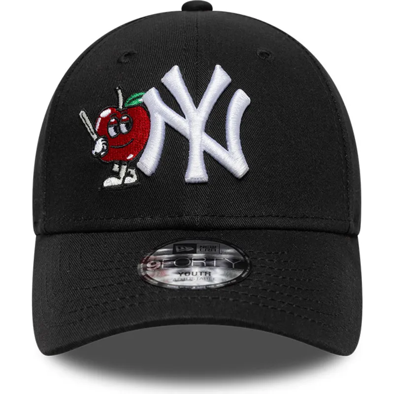 casquette-courbee-noire-ajustable-pour-enfant-9forty-icon-new-york-yankees-mlb-new-era