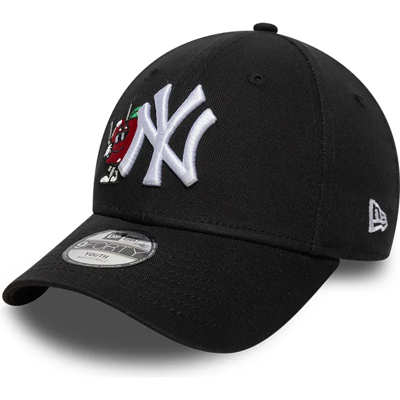 cepur-izliekta-melns-regulejams-berniem-9forty-icon-no-new-york-yankees-mlb-no-new-era