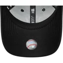 schwarze-gebogene-verstellbare-kappe-fur-kinder-9forty-icon-von-new-york-yankees-mlb-von-new-era