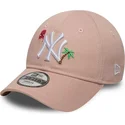 cepur-izliekta-roza-regulejams-berniem-9forty-summer-icon-no-new-york-yankees-mlb-no-new-era