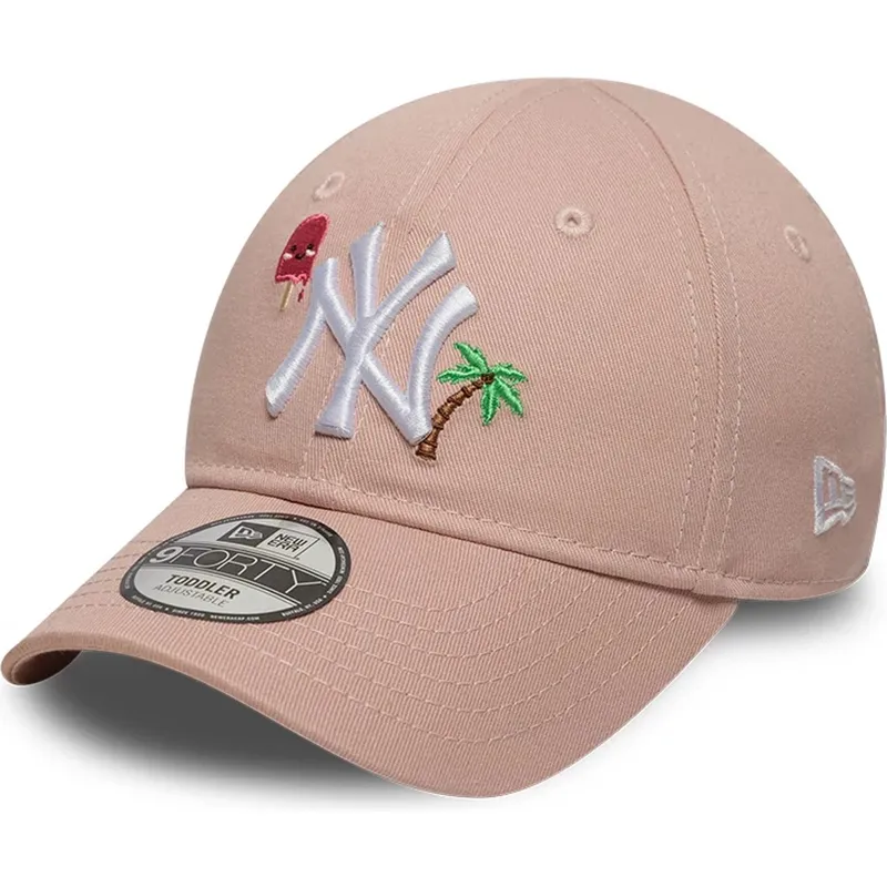 cepur-izliekta-roza-regulejams-berniem-9forty-summer-icon-no-new-york-yankees-mlb-no-new-era