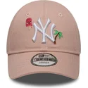 cepur-izliekta-roza-regulejams-berniem-9forty-summer-icon-no-new-york-yankees-mlb-no-new-era