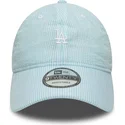 cap-izliekta-blue-adjustable-strap-9twenty-seersucker-no-los-angeles-dodgers-mlb-no-new-era