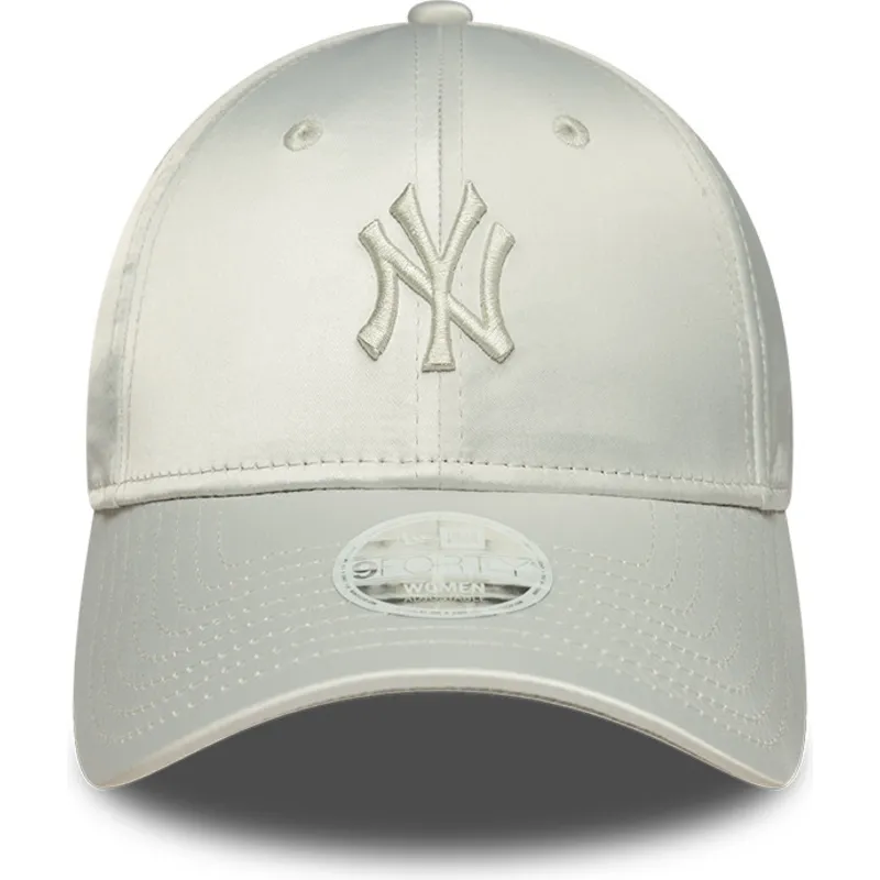 cap-izliekta-green-adjustable-strap-9forty-bow-back-satin-no-new-york-yankees-mlb-no-new-era