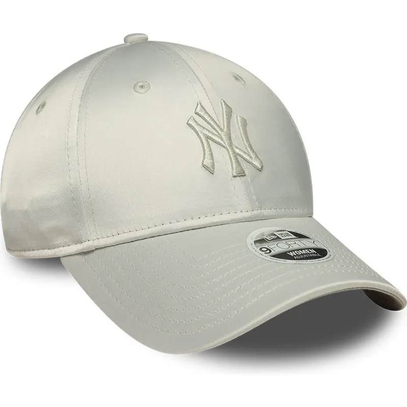 cap-izliekta-green-adjustable-strap-9forty-bow-back-satin-no-new-york-yankees-mlb-no-new-era