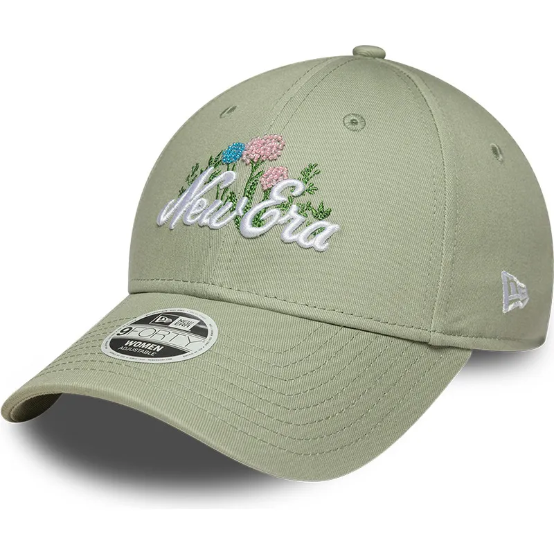 cepur-izliekta-zals-regulejama-lente-9forty-beaded-no-new-era