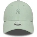 cap-izliekta-green-adjustable-strap-9forty-mini-cord-no-new-york-yankees-mlb-no-new-era